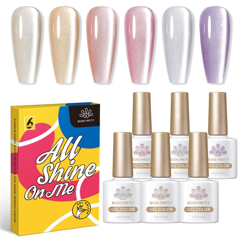 BORN PRETTY 6PCS Moonlight Cat - đánh giá và giá Resin Glitter Pack