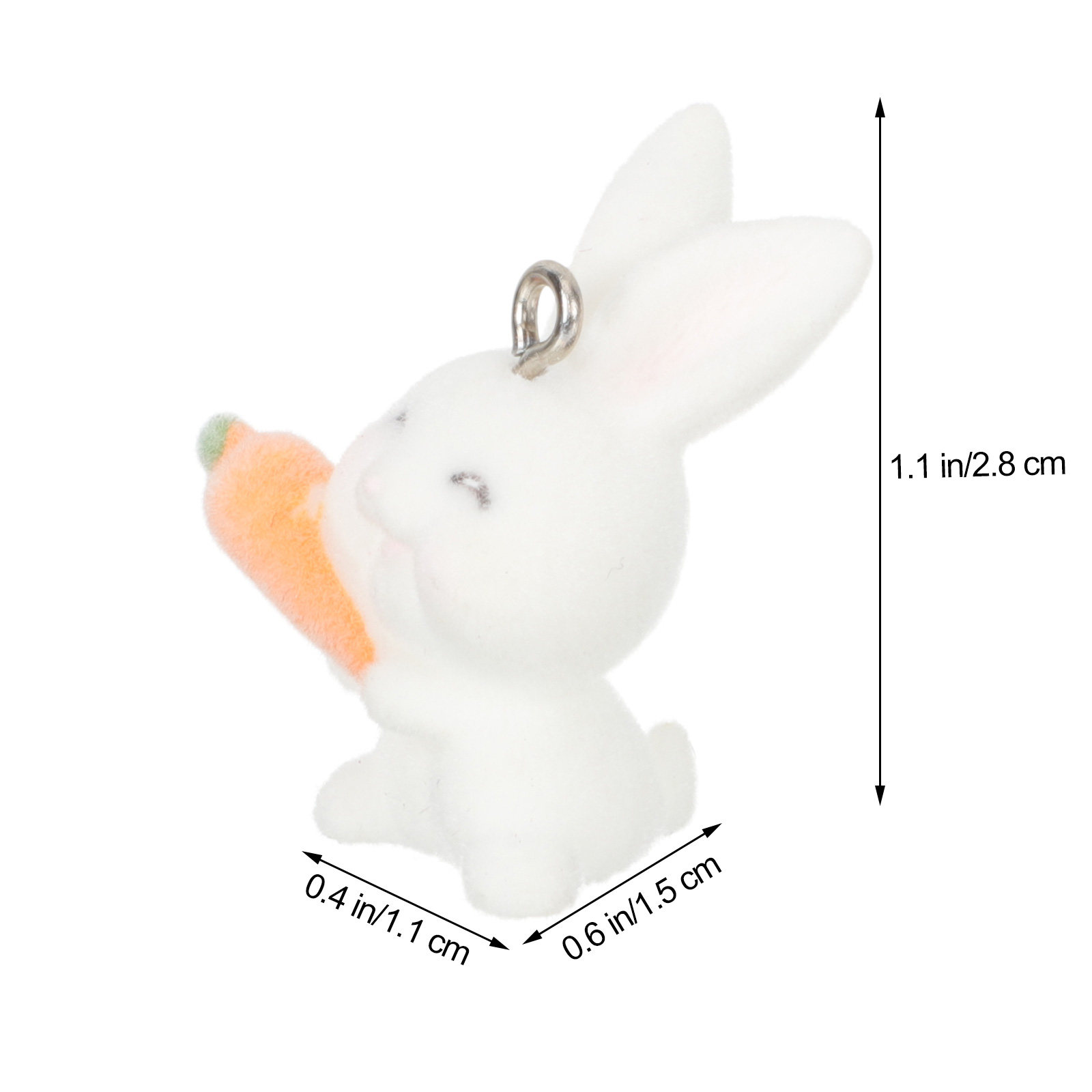 10Pcs Resin Rabbit Charm Penda - đánh giá và giá Crafting Resin
