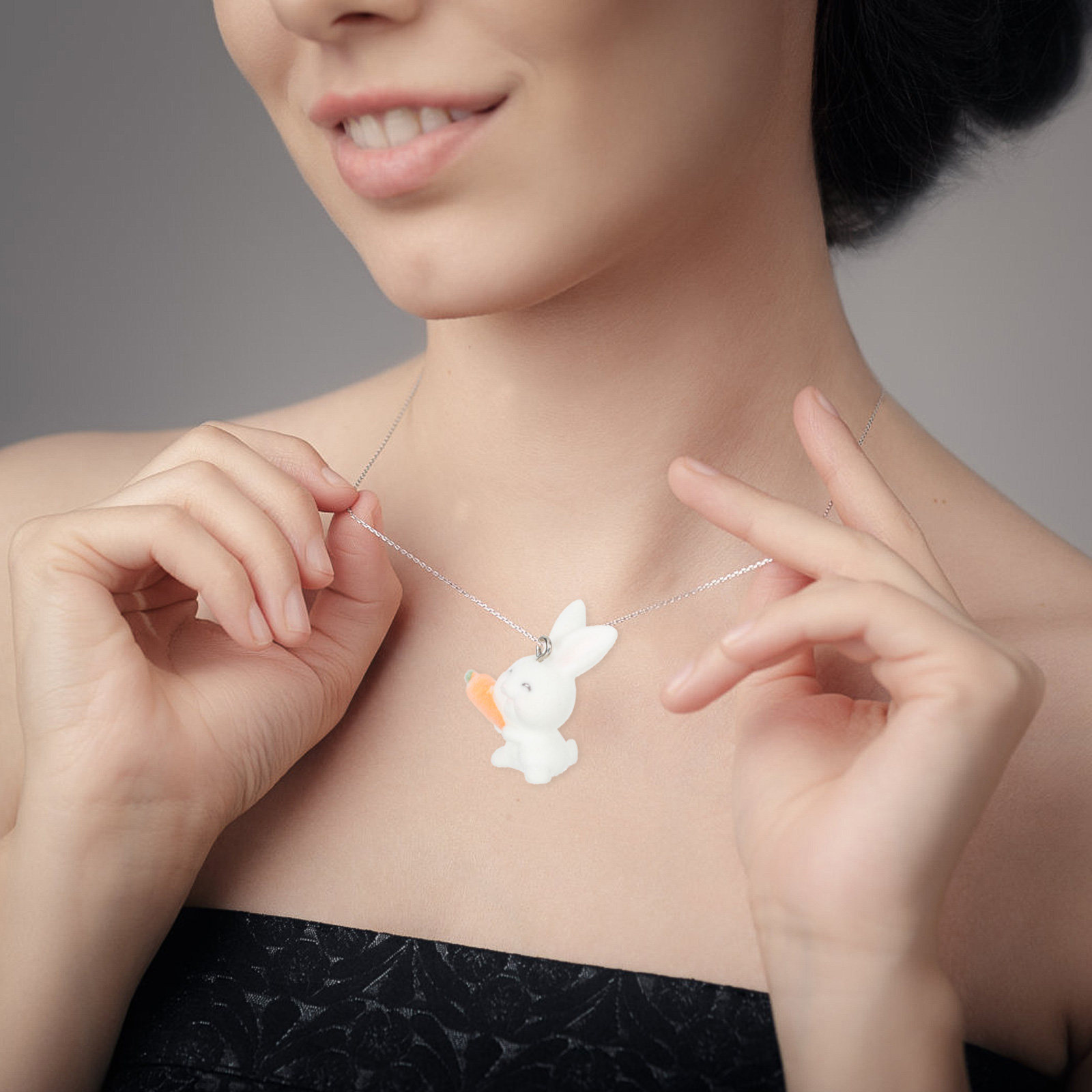 10Pcs Resin Rabbit Charm Penda - đánh giá và giá Crafting Resin