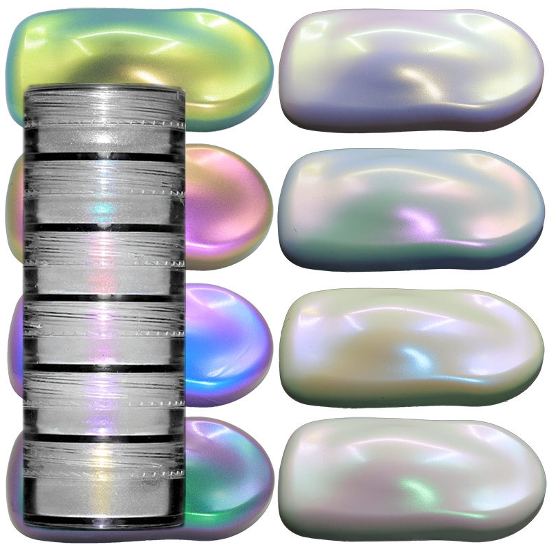 6Pcs Aurora Pearlescent Glitte - đánh giá và giá Resin Glitter Pack